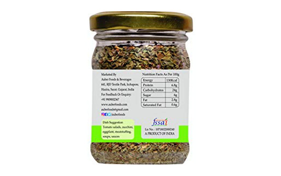 Auber Fresh & Original Basil    Glass Jar  20 grams